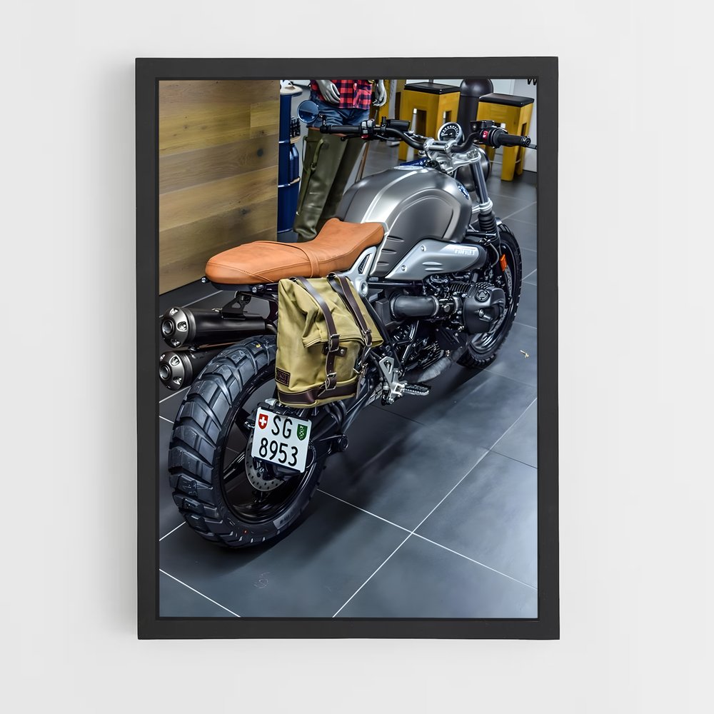 Poster Garage Rétro – affiche BMW Motorrad (vue 2)